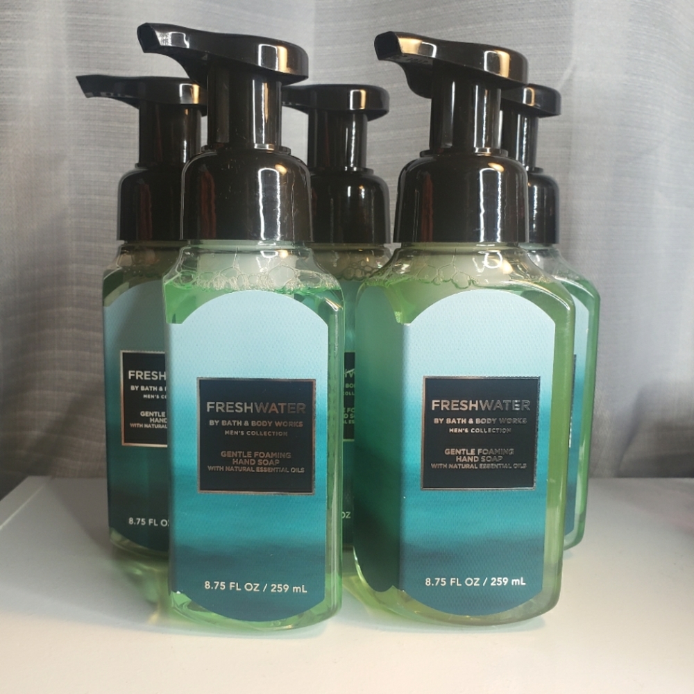 BBW FRESHWATER GENTLE FOAMING HAND SOAP X5